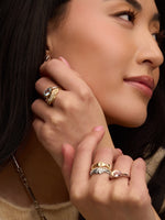 Silver Mountain Peak Ring