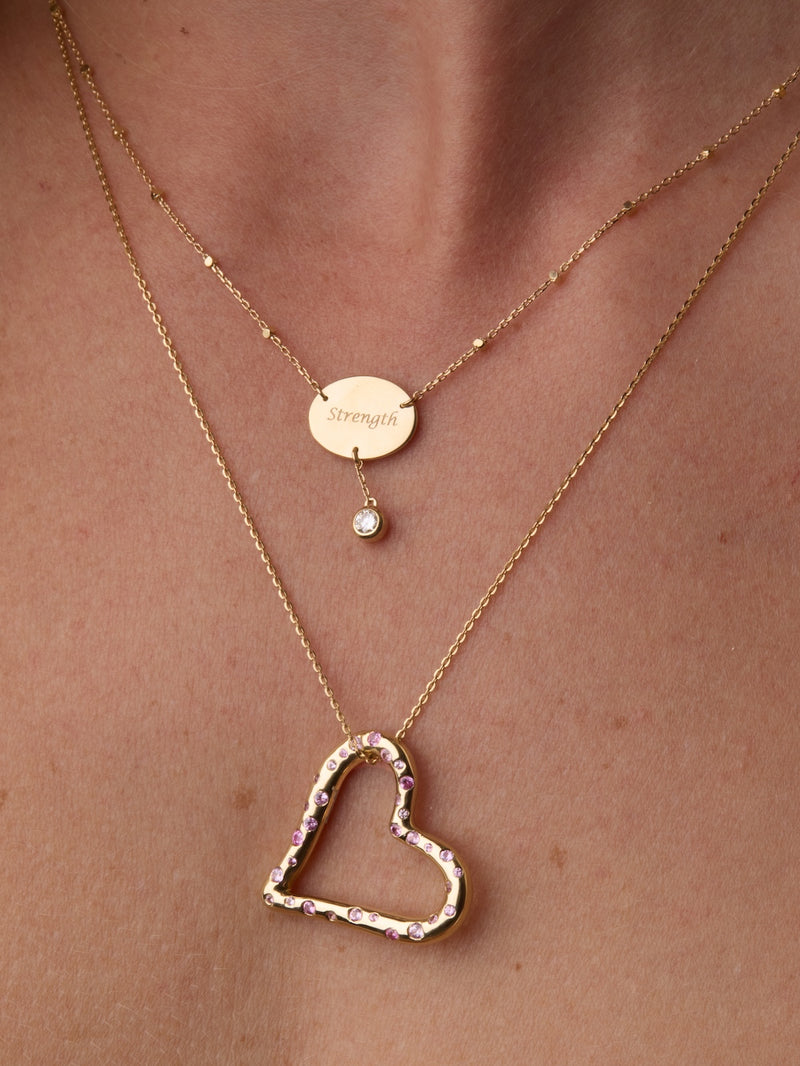 Keepsake Diamond Drop Necklace
