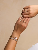 Rolo Chain Lock Bracelet