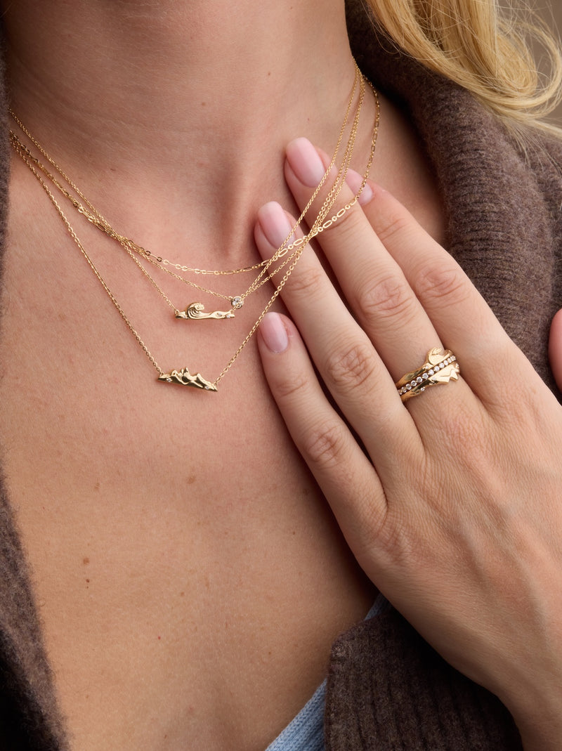 Mountain Peak Ring