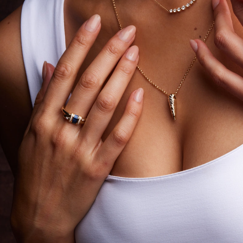 Vaulted Latch Ring