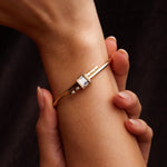 Vaulted Latch Bracelet