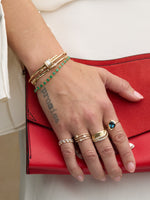 Wrapped in Emeralds Bracelet