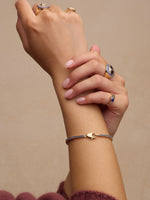 Sapphire Tennis Lock Bracelet