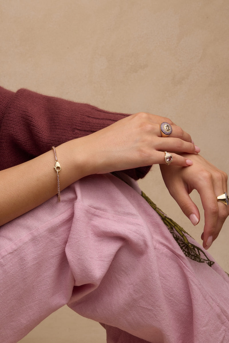 Crescent Star Signet Ring