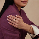 Mixed Metal Spinning Latch Ring