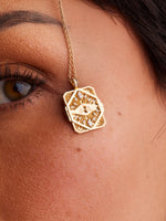 Diamonds and Key Dream Book Necklace