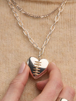 Custom Stitched Heart Locket