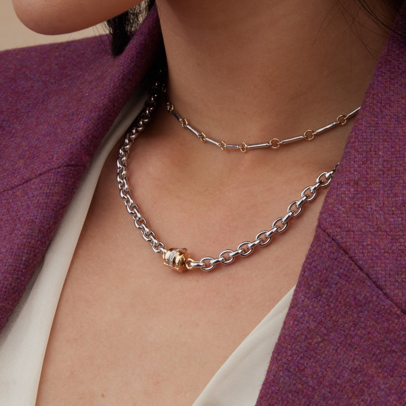 Mixed Metal Sloan Necklace