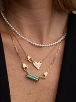Double Lock Necklace