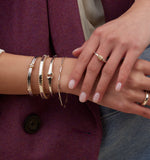 Golden Arc Cuff Bracelet