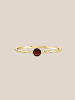 Starry Birthstone Ring