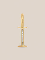 Diamond Initial Pendants