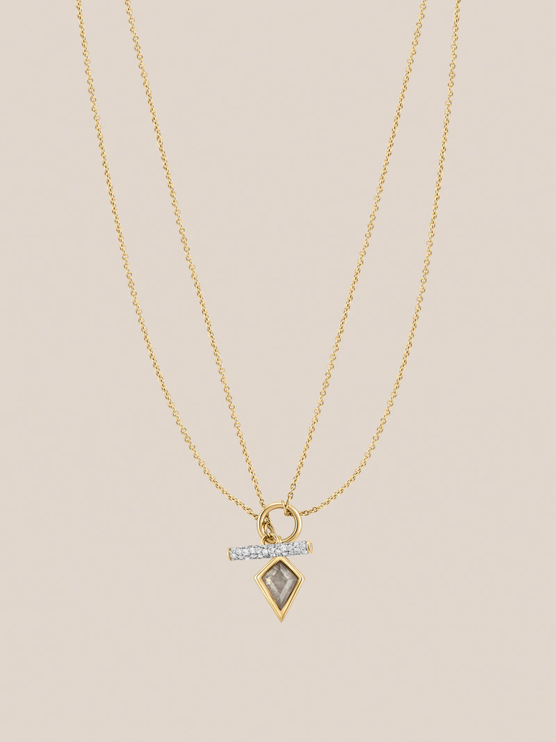 Shades of Gray Necklace