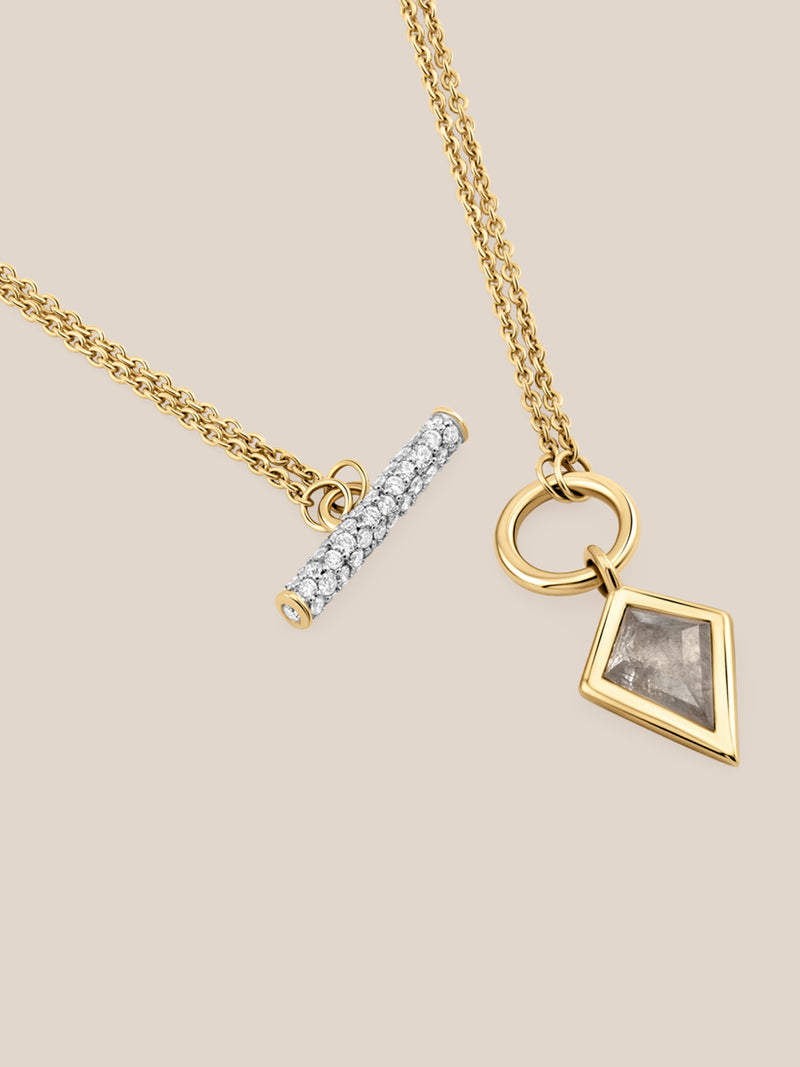Shades of Gray Necklace