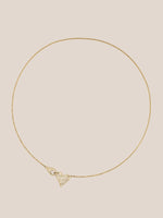 Heart of Gold Lock Necklace