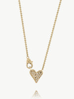 Heart of Gold Lock Necklace