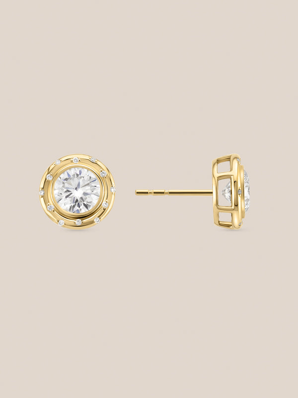 Spotlight Diamond Studs