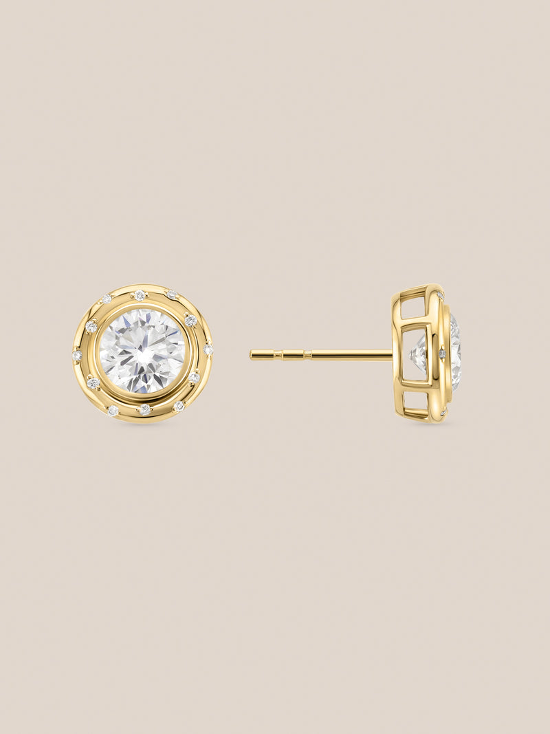 Spotlight Diamond Studs