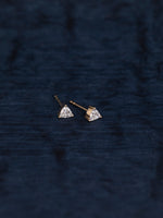 Diamond Trillion Studs
