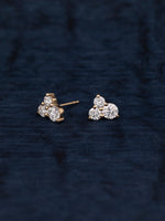 Diamond Trio Studs