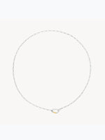 Mason Chain Carabiner Necklace