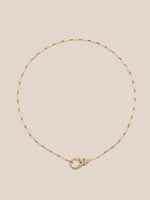 Confetti Lock Necklace