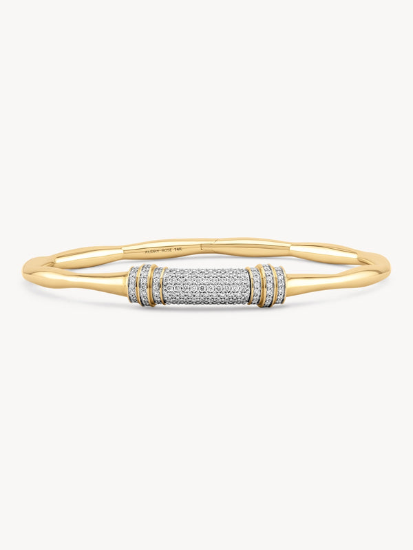 Diamond Hourglass Bracelet