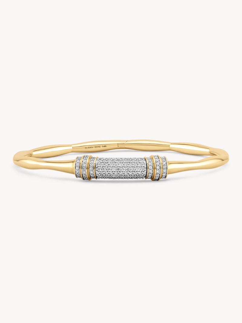 Diamond Hourglass Bracelet