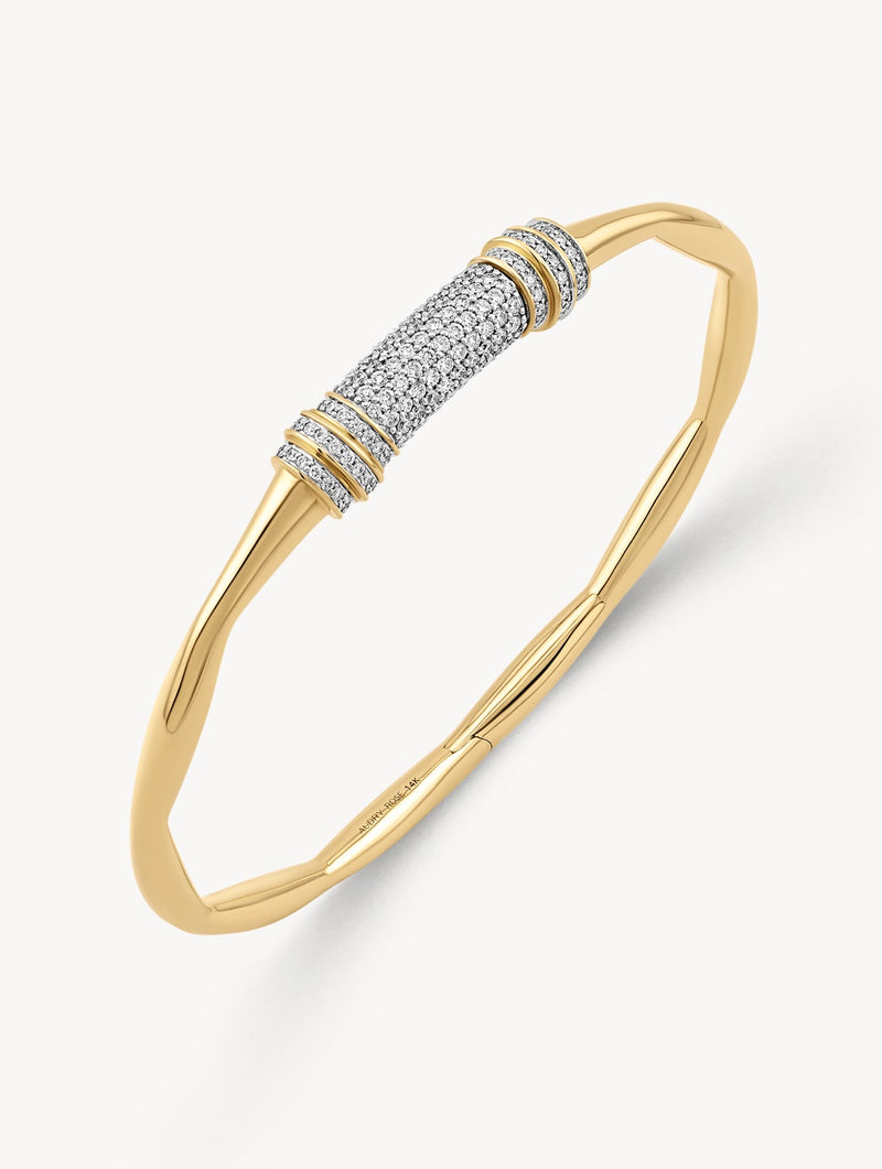 Diamond Hourglass Bracelet