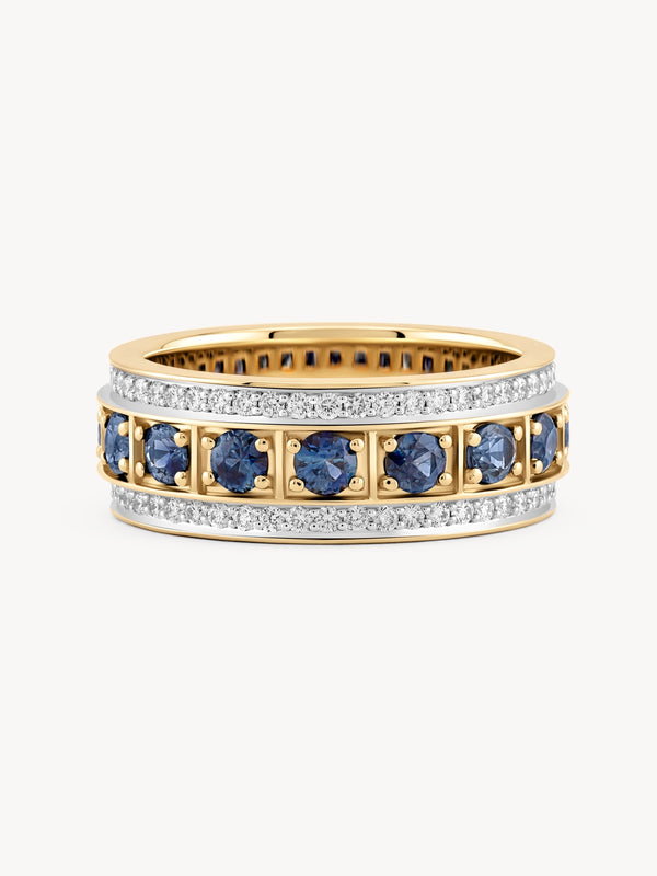 Sapphire Gallery Ring