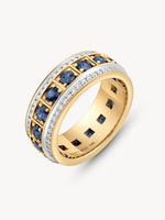 Sapphire Gallery Ring