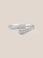 Pave Diamond Wrap Ring