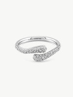 Pave Diamond Wrap Ring