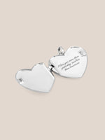 Custom Stitched Heart Locket