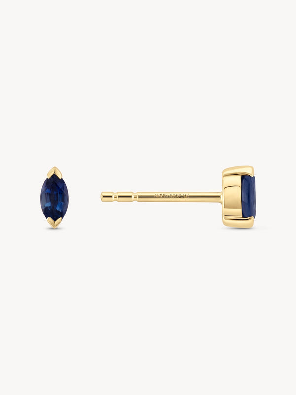 Sapphire Birthstone Studs