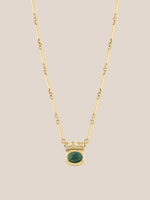 Tourmaline Pillar Necklace