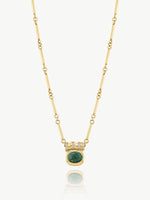 Tourmaline Pillar Necklace