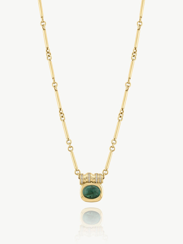 Tourmaline Pillar Necklace