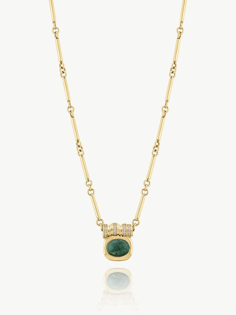 Tourmaline Pillar Necklace