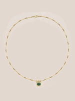 Tourmaline Pillar Necklace