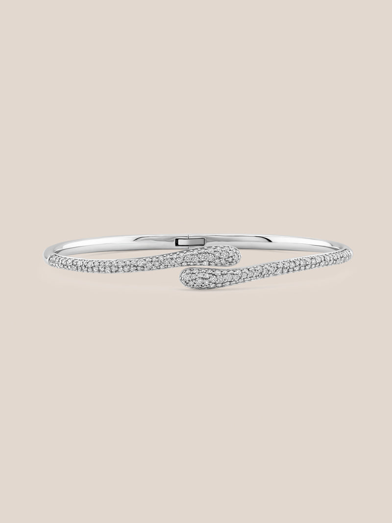 Pave Diamond Wrap Bracelet