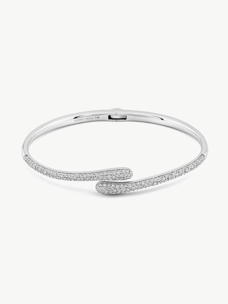 Pave Diamond Wrap Bracelet