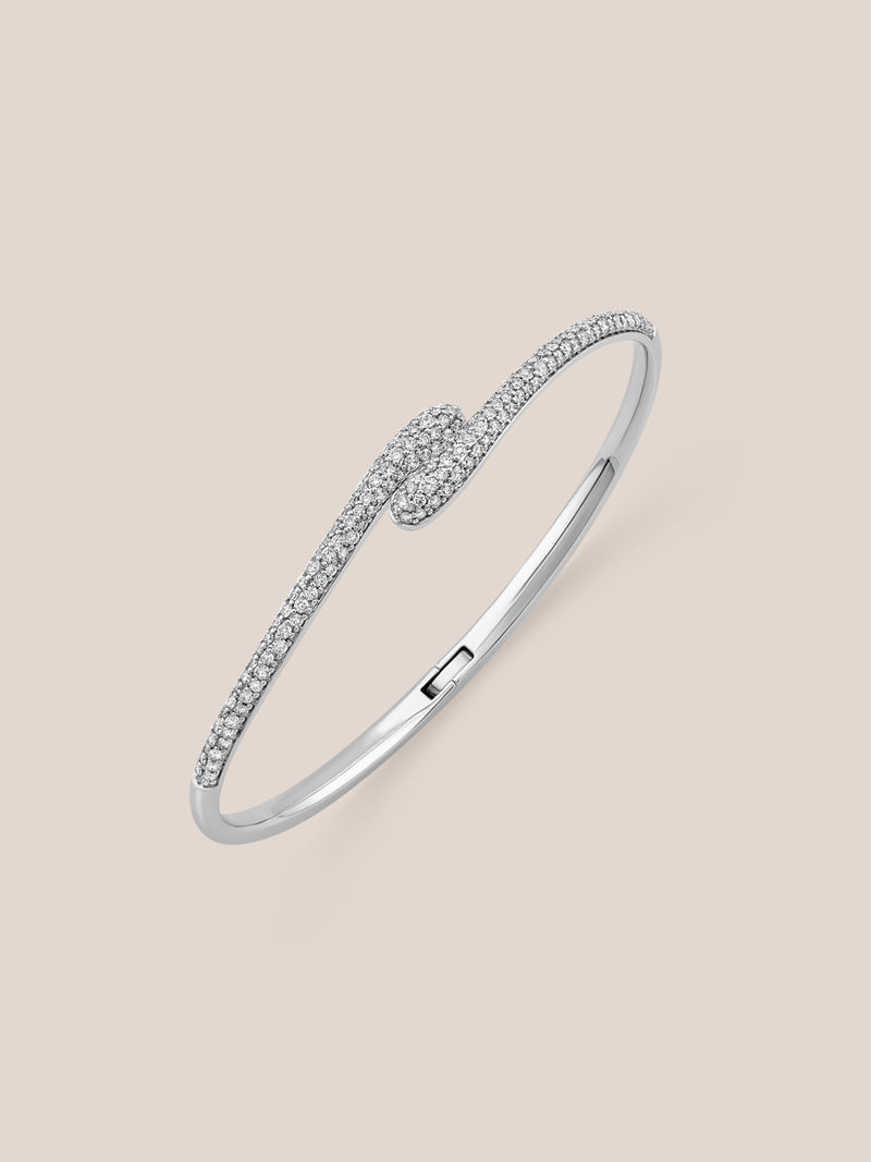 Pave Diamond Wrap Bracelet