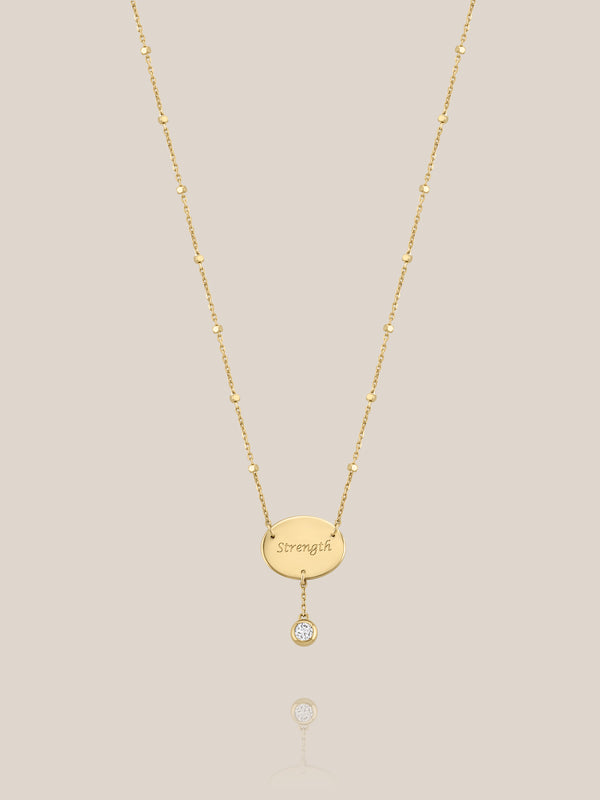 Keepsake Diamond Drop Necklace