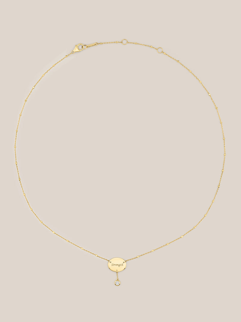 Keepsake Diamond Drop Necklace
