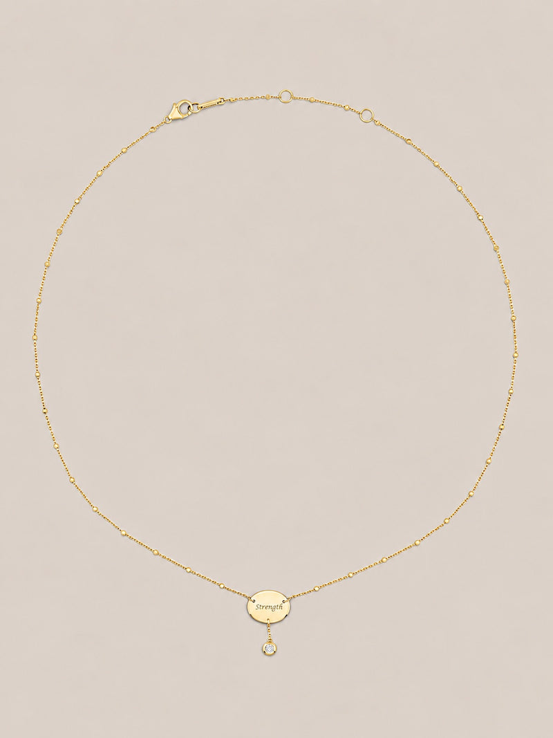 Keepsake Diamond Drop Necklace