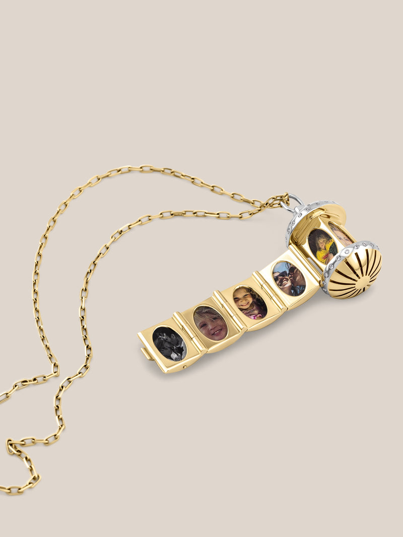 Carousel Locket Pendant
