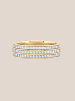 Diamond Tiered Eternity Band