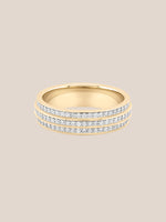 Diamond Tiered Eternity Band